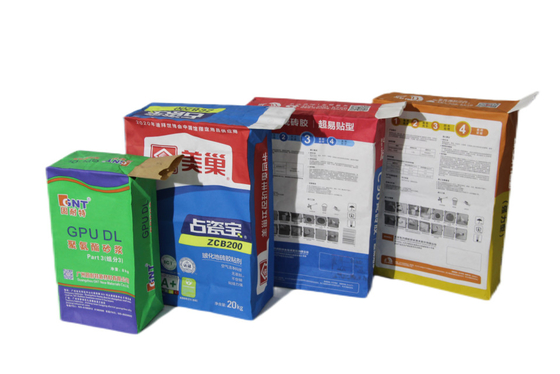 Sacs d'emballage en papier kraft imprimé sur mesure et durable jusqu'à 7 couleurs résistant à la poussière