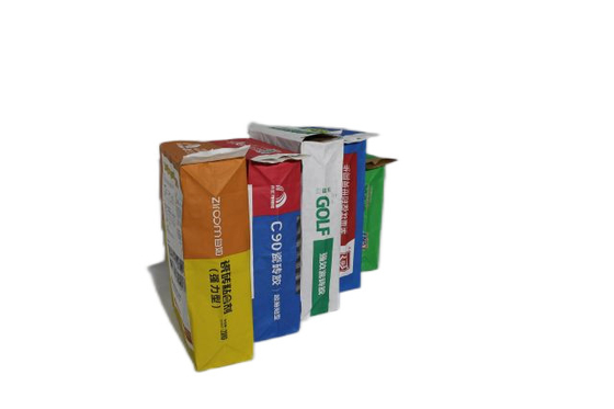 Épaisseur de fermeture Sacs en papier OEM pour emballage de ciment