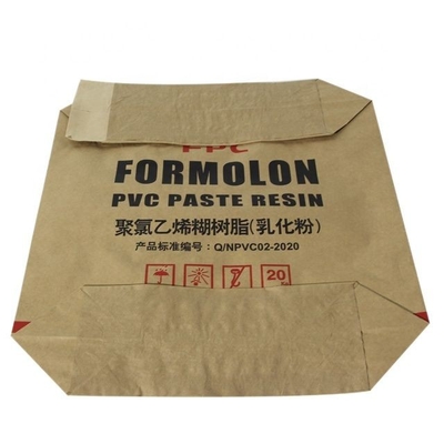 Sacs en papier multi de Papier d'emballage de couche pour la personnalisation industrielle et chimique de nourriture