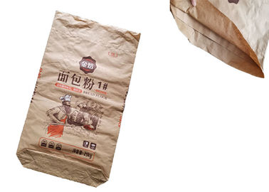 empaquetage de produits chimiques d'engrais d'agriculture de sacs en papier de 20kg 25kg 50kg Multiwall Papier d'emballage
