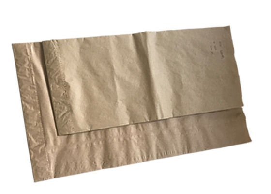 sacs en papier ouverts de la bouche 60g-120g/M2 pour le ciment empaquetant la bouche trapézoïdale