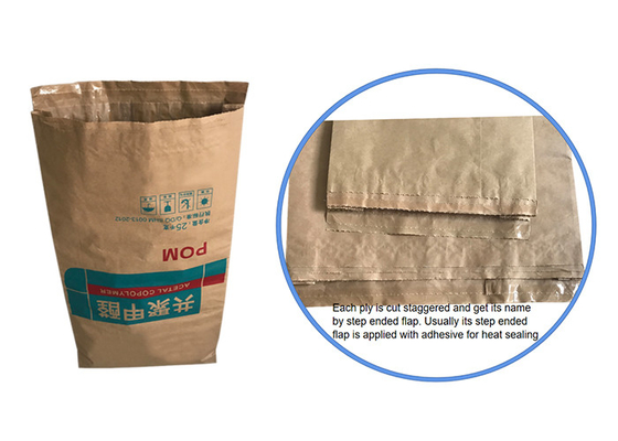 Sacs animaux d'alimentation de volaille de sac d'alimentation de cheval de sacs en papier de Papier d'emballage d'alimentation de chien