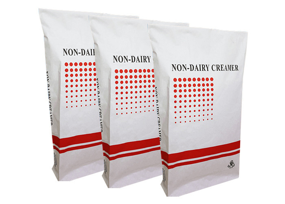 Le blanc ou le Brown soudent à chaud le sac de papier d'emballage de papier d'emballage de catégorie comestible de sac