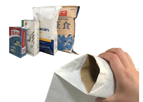 Sacs en papier 15kg 20kg 25kg de Clay Granular Absorbent Pasted Valve Multiwall