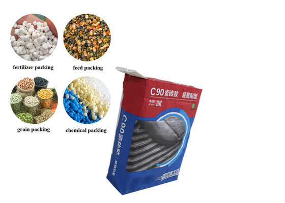 Flexo imprimant l'absorbant liquide collé chimique de flaque de sacs en papier de Multiwall de valve