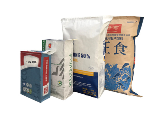 Ciment Flexo imprimant l'absorbant liquide collé chimique de flaque de sacs en papier de Multiwall de valve