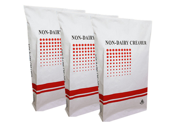 La catégorie comestible blanche de Brown a soudé à chaud le sac d'emballage d'alimentation de faune de sacs en papier