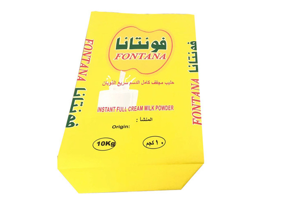 Sacs en papier thermosoudés biodégradables de 20kg 25kg pour le lait en poudre