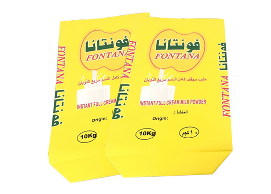 Sacs en papier industriels standard de catégorie comestible de GMP pour le lait en poudre