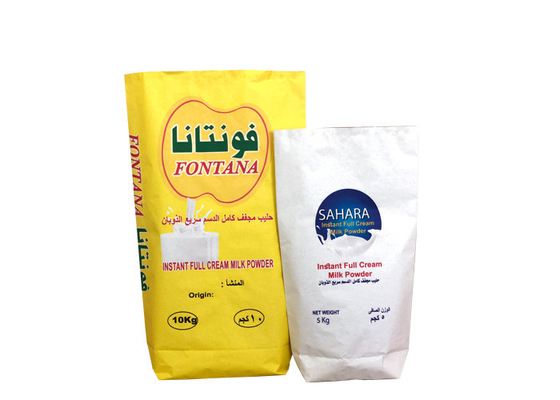 Sacs en papier industriels standard de catégorie comestible de GMP pour le lait en poudre