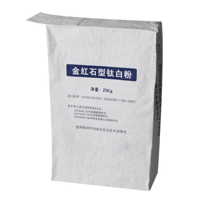 Pli carré des sacs en papier 2 de Multiwall du fond/3 écologiques inodores biodégradables de pli