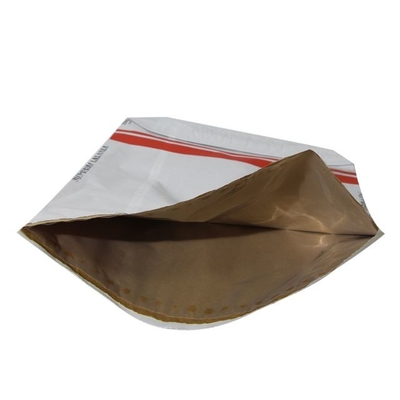 Sacs en papier dispersibles collés de fond de pincement de papier d'emballage de poudre de polymère écologiques