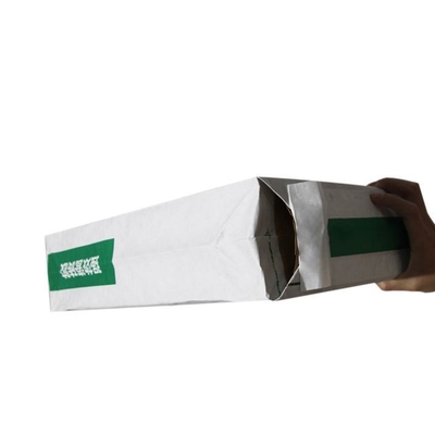 Les sacs en papier kraft à parois multiples à extrémité étagée ont collé le type de valve