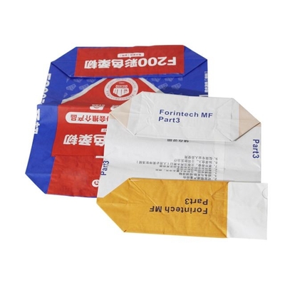 Sac en papier de valve collé par couche de la catégorie comestible 3 pour empaqueter l'additif chimique