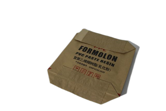 le ciment d'emballage de 25kg 50kg Papier d'emballage met en sac l'imperméabilisation de papier de sac de valve