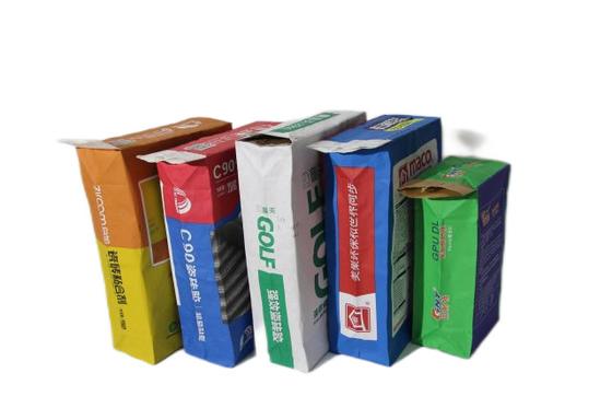 Sacs d'emballage en papier kraft imprimés sur mesure 7 couleurs Fermeture et forme sur mesure
