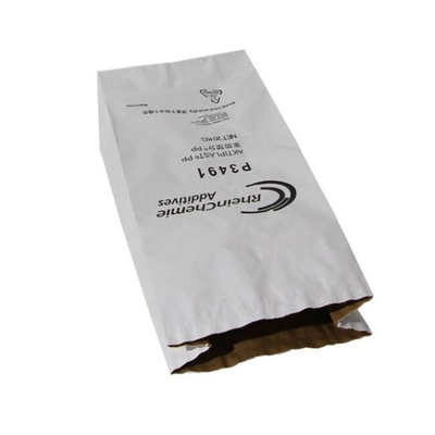 Logo Print Kraft Paper Packing adapté aux besoins du client met en sac pour l'emballage de charbon de bois