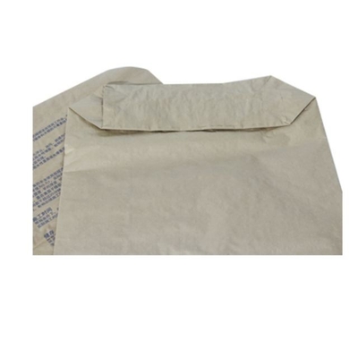 résistant d'humidité inférieur de bloc carré de sacs en papier de valve de 20kg Multiwall