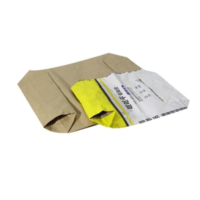 Impression collée de Flexo de sacs en papier de Multiwall de valve pour les poudres dispersibles de polymère
