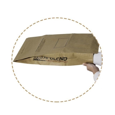 La grande capacité a soudé à chaud des sacs en papier avec le sac porteur du revêtement 25kg 20kg de PE