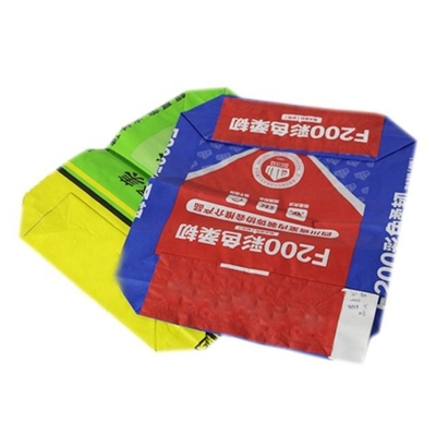 Matériaux de construction empaquetant la protection de l'environnement collée de sacs en papier de Multiwall de valve