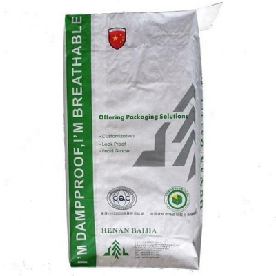 Matériaux de construction empaquetant la protection de l'environnement collée de sacs en papier de Multiwall de valve