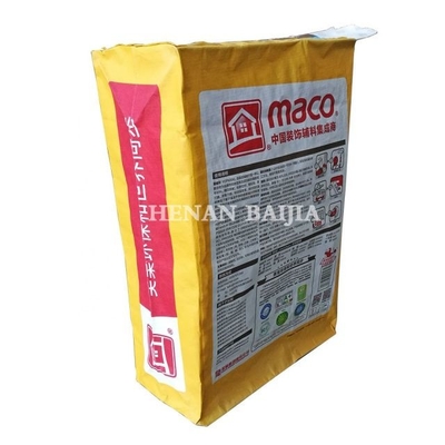 le sac 20kg 25kg de papier de 25kg emballage a adapté le sac aux besoins du client d'emballage de farine de papier d'emballage