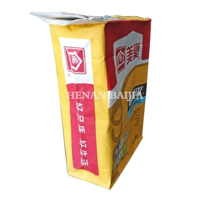 Sac de papier du sac 25kg de ciment de papier d'emballage de couleur de CMYK universel