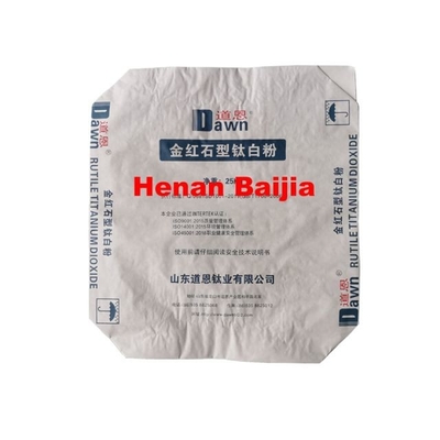 Sacs de empaquetage chimiques résistants de stéarate de zinc de sac de livre blanc d'humidité