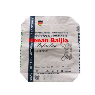 Sacs de empaquetage chimiques résistants de stéarate de zinc de sac de livre blanc d'humidité