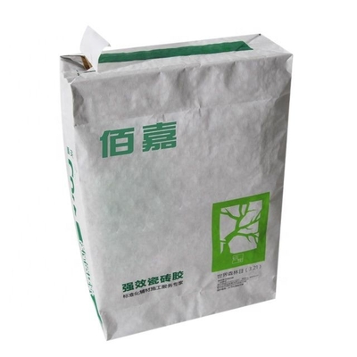 Les sacs en papier collés écologiques de Multiwall de valve imperméabilisent pour le lait en poudre