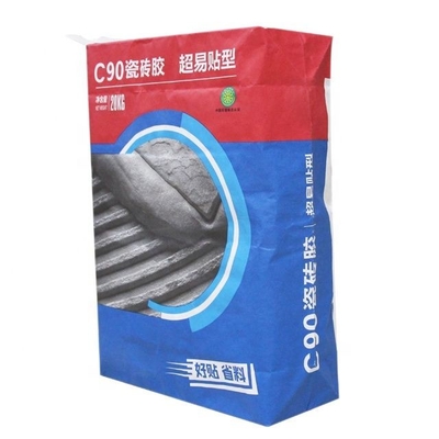 sac de valve de papier de 95gsm emballage deux couches semi extensibles