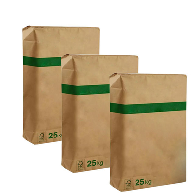 2Ply 3Ply a collé écologique inodore biodégradable de sacs en papier de Multiwall de valve