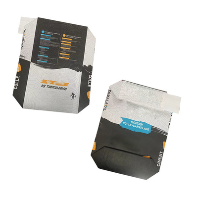 Flexo imprimant le film collé chimique de PE de sacs en papier de Multiwall de valve 2 couches
