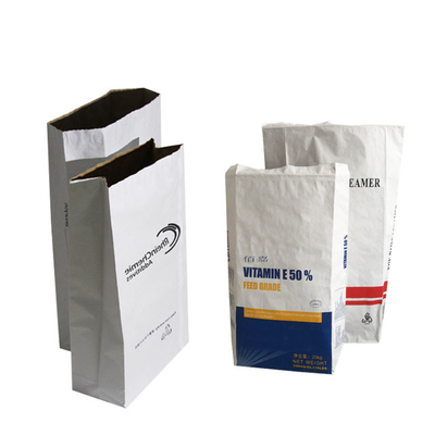 Sacs en papier industriels adaptés aux besoins du client avec impression CMJN/Pantone