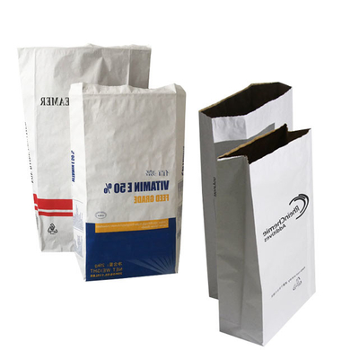 Sacs de soupapes en papier sur mesure dans l'industrie Agriculture Produits chimiques alimentaires