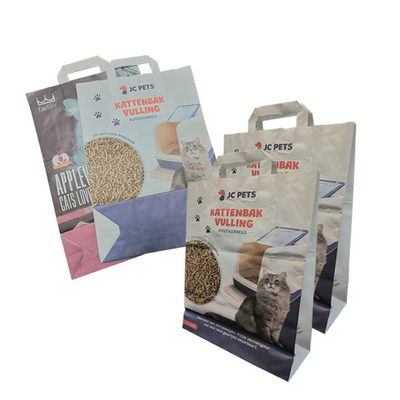 Personnalisable aucune preuve de Cat Litter Trash Bags Moisture de silicagel de tofu de la poussière