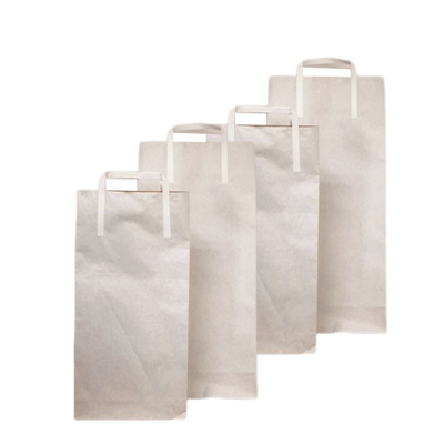 L'emballage de papier d'emballage de farine de blé d'OEM met en sac adapté aux besoins du client imprimant la poignée latérale de gousset