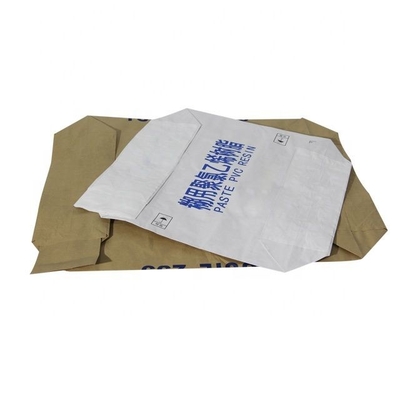 matériel durable blanc ou brun de sacs en papier de la valve 25kg pour l'empaquetage