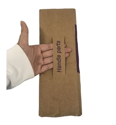 Sacs à valve en papier à fermeture personnalisée étanches à l'humidité