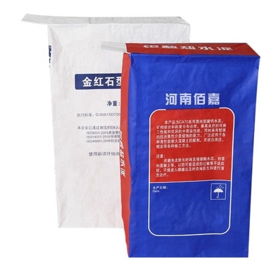 emballage de ciment de sacs en papier de Multiwall de valve collé par copie de 20kg 25kg Flexo