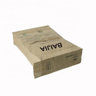 emballage de ciment de sacs en papier de Multiwall de valve collé par copie de 20kg 25kg Flexo