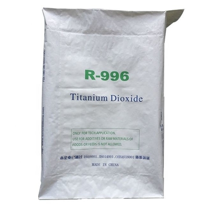 L'emballage de valve de papier du dioxyde de titane 25kg emballage met en sac l'OEM admis