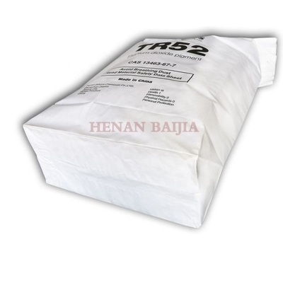 L'emballage de valve de papier du dioxyde de titane 25kg emballage met en sac l'OEM admis