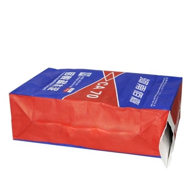 l'emballage industriel de ciment de 25kg 50kg Papier d'emballage met en sac l'imperméabilisation