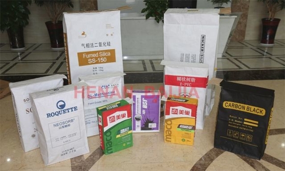 l'emballage industriel de ciment de 25kg 50kg Papier d'emballage met en sac l'imperméabilisation