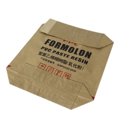 Sacs en papier multifonctionnels de 2-3ply Multiwall Papier d'emballage pour la terre à diatomées Clay Granular