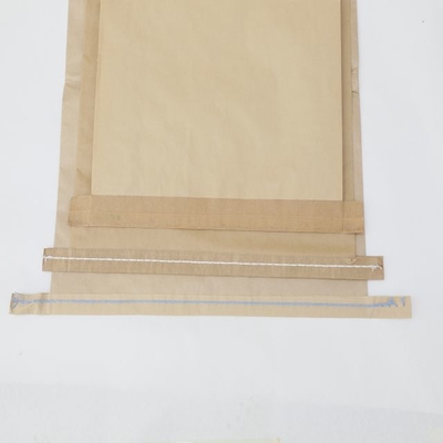 Sacs en papier ouverts cousus imprimés de empaquetage de Multiwall de bouche avec le logo