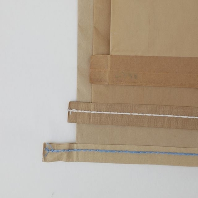 Sacs en papier ouverts cousus imprimés de empaquetage de Multiwall de bouche avec le logo