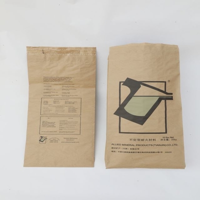 3 plis multicouche de Brown emballage de papier de taille adaptée aux besoins du client écologique et impression de sac